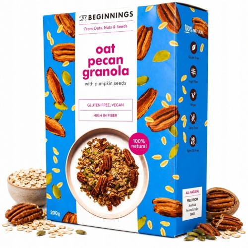 The Beginnings Granola Orzechy Pekan Owies 200g