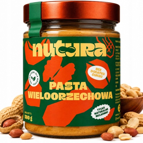 NUTURA Pasta Wieloorzechowa 250g