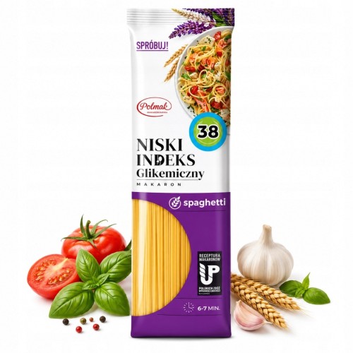 Polmak Makaron Spaghetti Niski Indeks Glikemiczny 250g